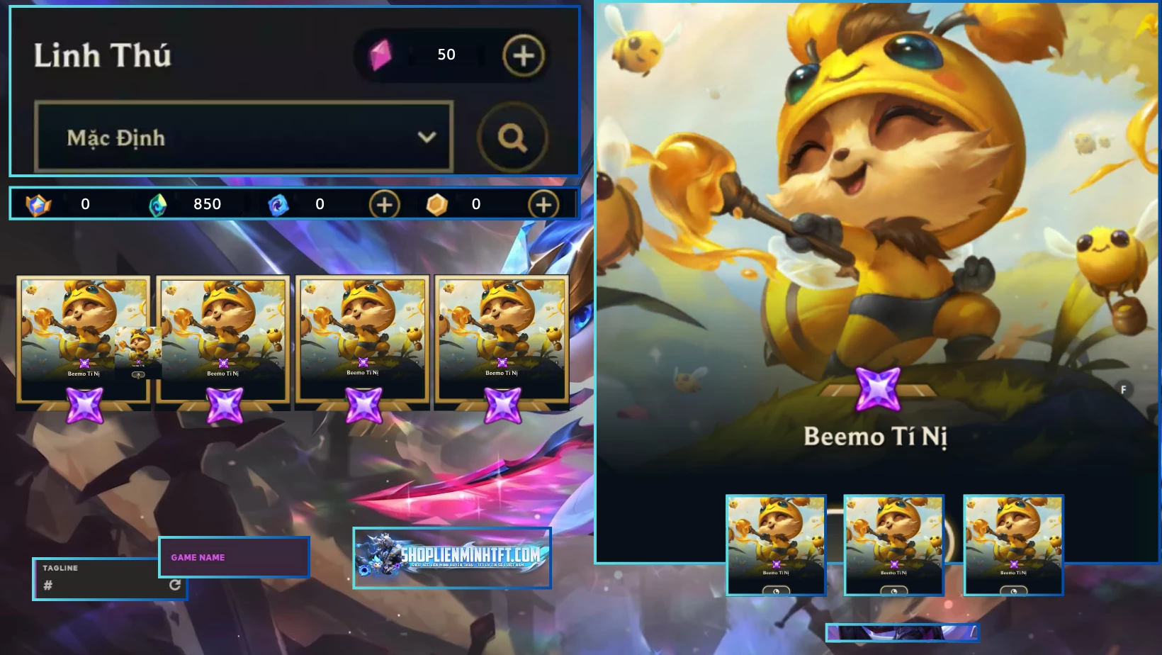 BEEMO TÍ NỊ CLONE